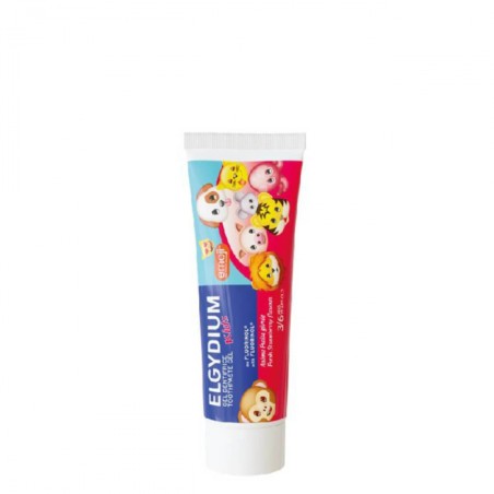 Elgydium Kids Gel Dentífrico Emoji Morango 50ml