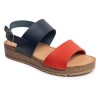 Hush Puppies Carmen D-Strap Navy/Red Tamanho 39