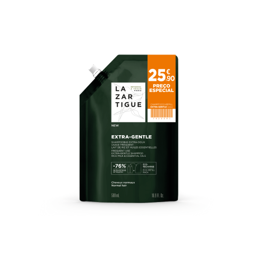 Lazartigue Extra Gentle Champo 500ml Recarga