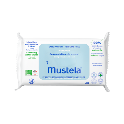 Mustela Toalhetes Limpeza Sem Perfume