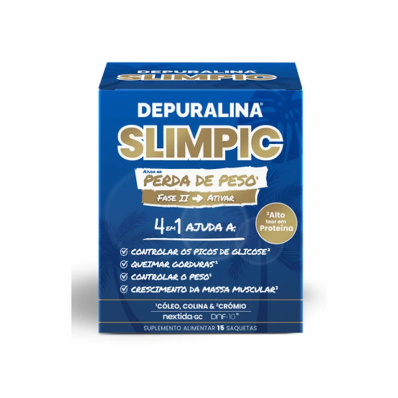 Depuralina Slempic 15 Saquetas | Emagrecimento Natural - Pharmacaring