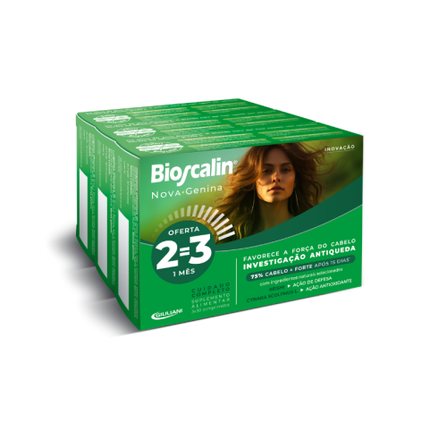 Bioscalin Nova-Gen Comprimidos 30x3 | Cabelo Forte e Saudável | Pharmacaring