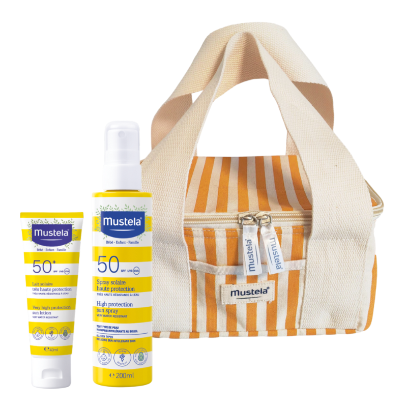 Mustela Kit Solar Necessaire Amarelo | Proteção Bebé
