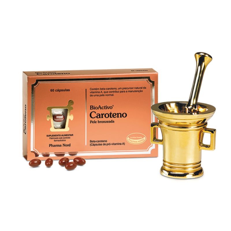 BioActivo Caroteno 60 Cápsulas | Bronzeado Saudável