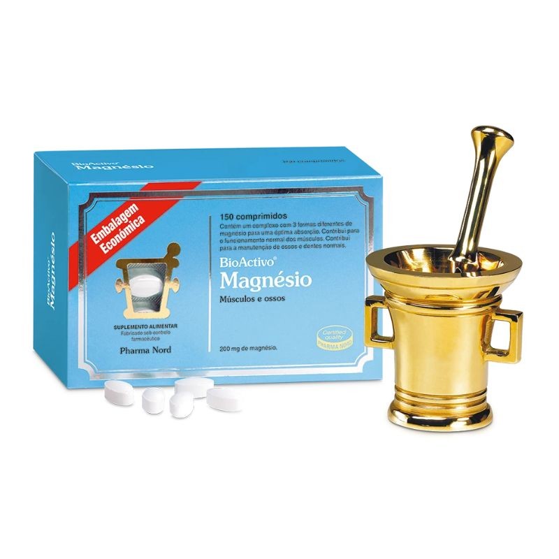 BioActivo Magnésio 150 Comprimidos | Cansaço e Músculos