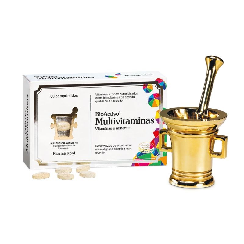 BioActivo Multivitaminas 60 Comprimidos | Energia e Vitalidade