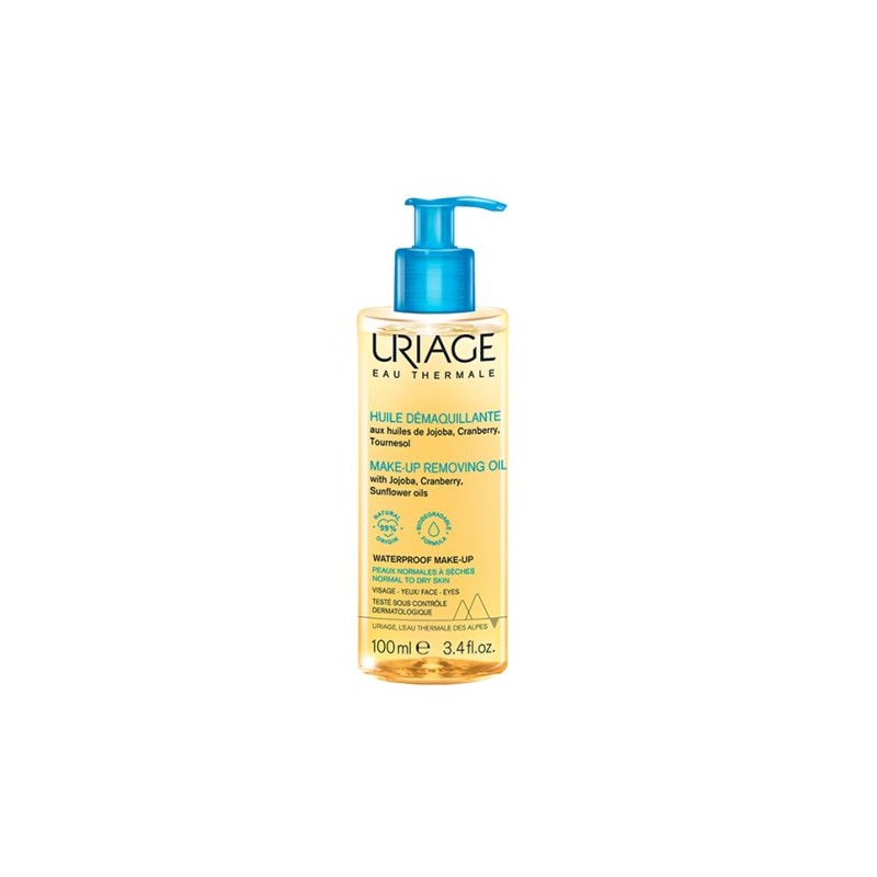 Uriage Óleo Desmaquilhante 100ml | Rosto e Olhos Sensíveis
