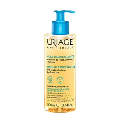 Uriage Óleo Desmaquilhante 100ml | Rosto e Olhos Sensíveis