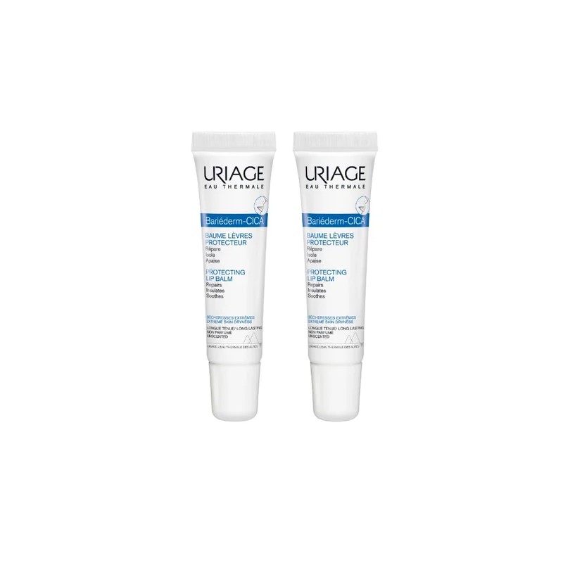 Uriage Bálsamo Labial x2 | Reparação e Proteção Intensiva Uriage Bálsamo Labial x2 | Reparação e Proteção Intensiva