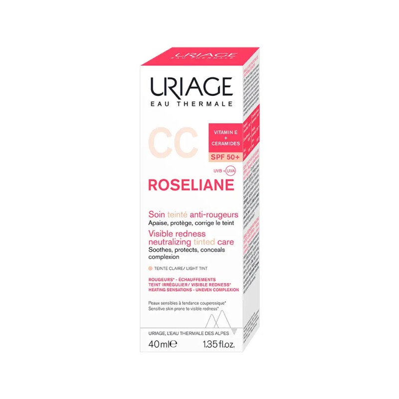Uriage Roséliane CC Creme | Corrige e Protege do Sol
