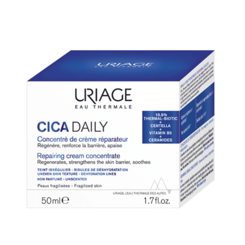 Uriage Cica Daily Conforto 50ml | Pele Sensível e Fragilizada
