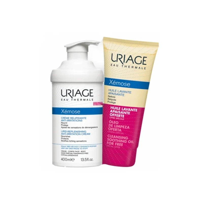 Uriage Xémose Creme + Óleo | Pele Seca e Atópica