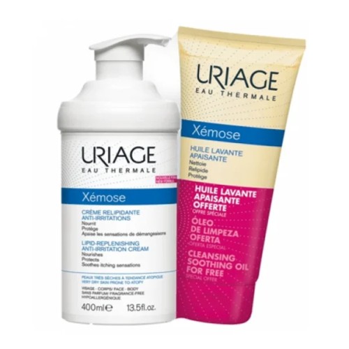 Uriage Xémose Creme + Óleo | Pele Seca e Atópica