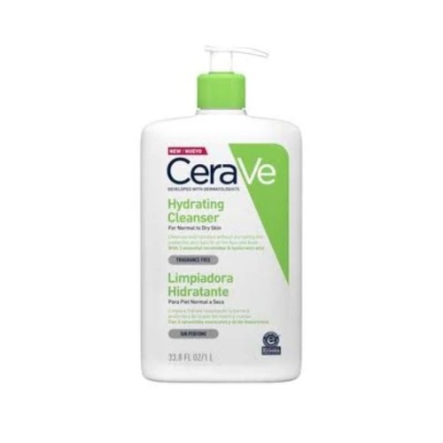 CeraVe Gel de Limpeza Hidratante 1000ml | Pele Normal a Seca
