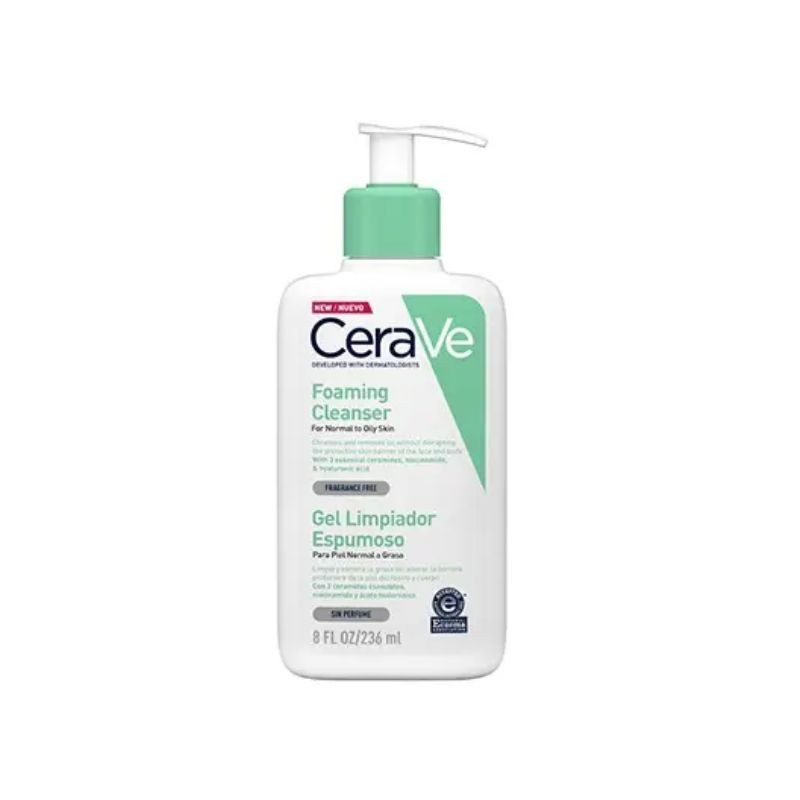 CeraVe Gel Espuma Facial 236ml | Limpeza para Pele Oleosa CeraVe Gel Espuma Facial 236ml | Limpeza para Pele Oleosa