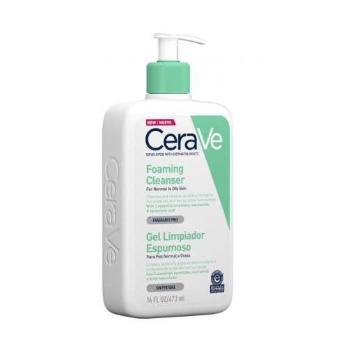 CeraVe Gel Espuma Facial 473ml | Pele Oleosa e Mista