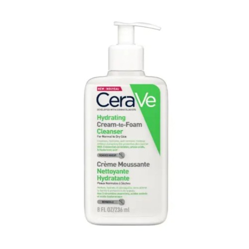 CeraVe Creme-Espuma Limpeza 236ml | Rosto e Corpo
