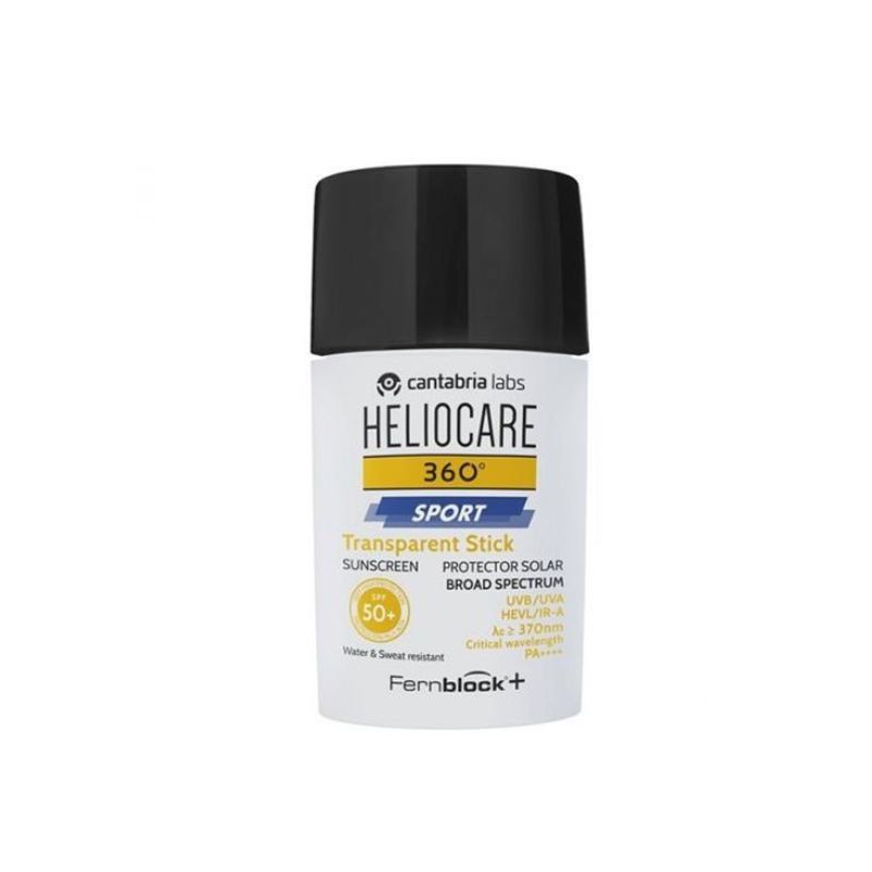 Heliocare 360 Sport Stick SPF50+ 25g | Proteção Transparente