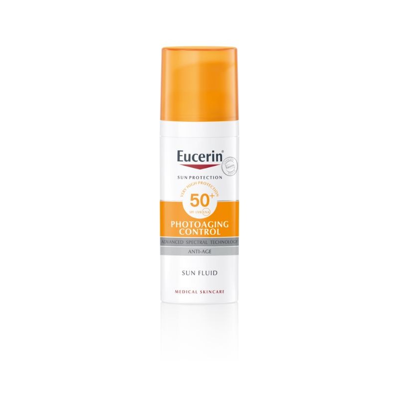 Eucerin Sun Fluid FPS50 50ml | Anti-Idade com Proteção Solar