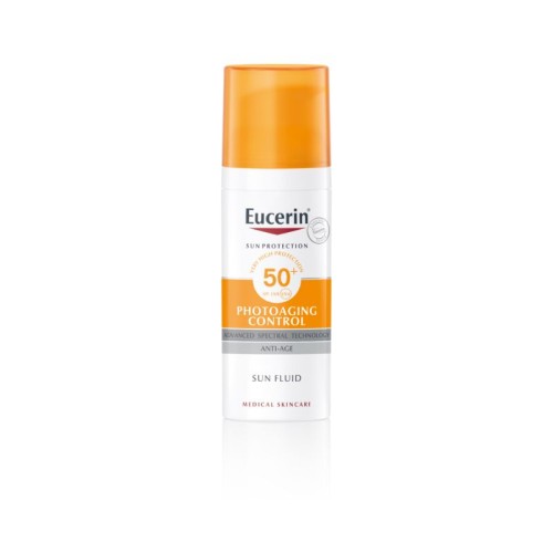 Eucerin Sun Fluid FPS50 50ml | Anti-Idade com Proteção Solar