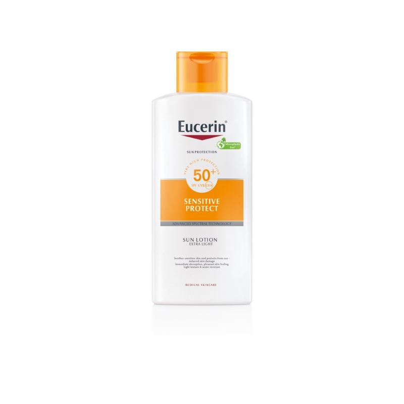 Eucerin Sun Loção Extra Light FPS50+ 400ml | Proteção Corporal
