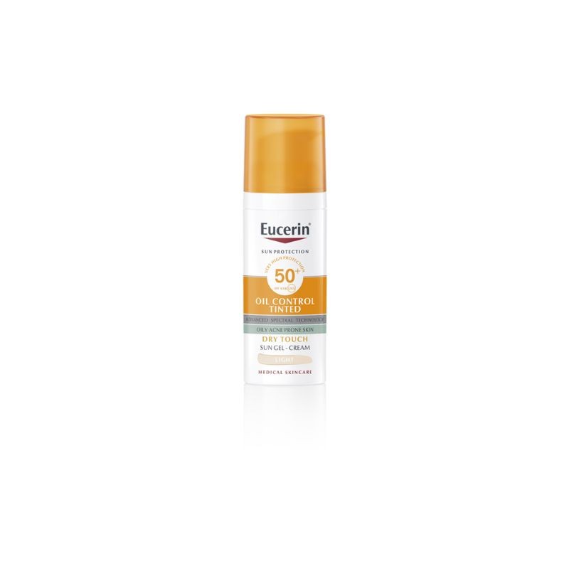 Eucerin Sun Oil Control FPS50+ Claro 50ml | Proteção com Cor