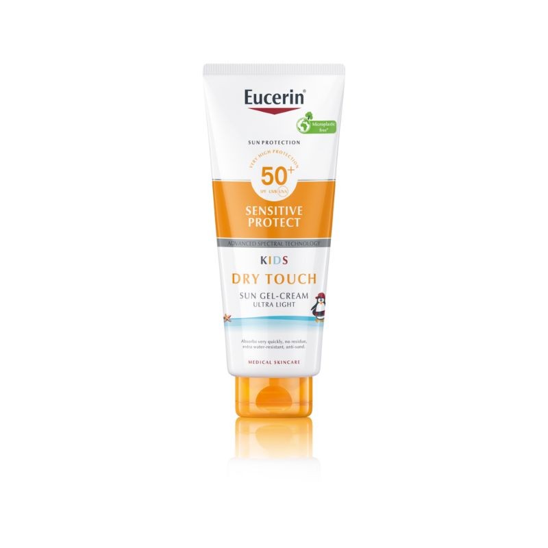 Eucerin Sun Kids Gel-Creme FPS50+ 400ml | Proteção Toque Seco