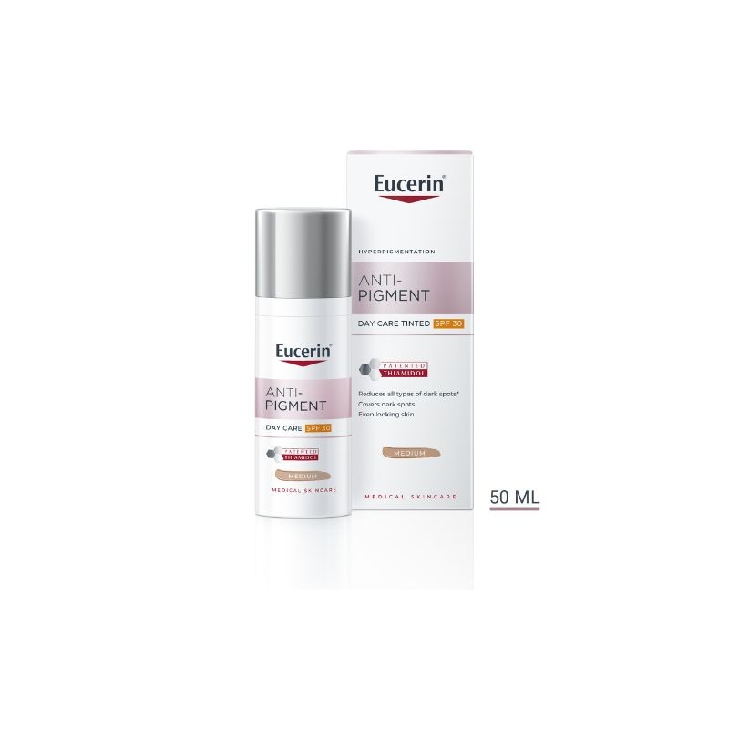 Eucerin Anti-Pigment Cor FPS30 50ml | Reduz Manchas com Cor