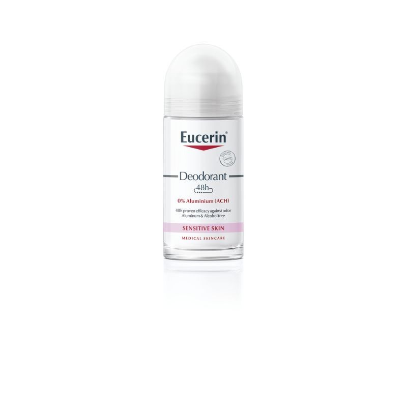 Eucerin Deo 0% Alumínio 50ml | Proteção Suave 48H