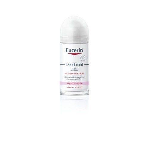 Eucerin Deo 0% Alumínio 50ml | Proteção Suave 48H