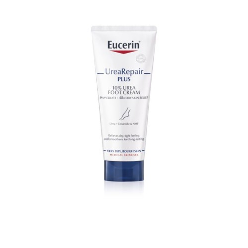 Eucerin UreaRepair Creme Pés 10% 100ml | Reparação Intensa