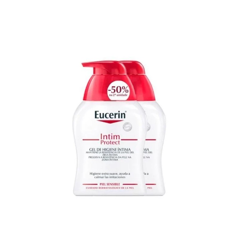 Eucerin Higiene Íntima 250ml + 50% 2.ª unid. | Conforto Diário