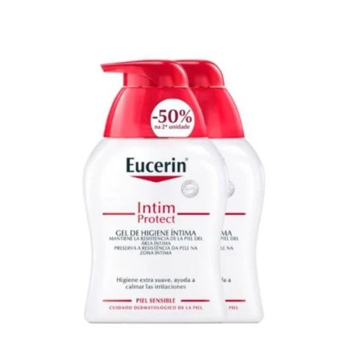 Eucerin Higiene Íntima 250ml + 50% 2.ª unid. | Conforto Diário