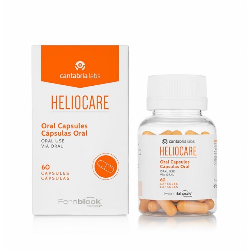 Heliocare Cápsulas x60 | Proteção Solar Oral Antioxidante