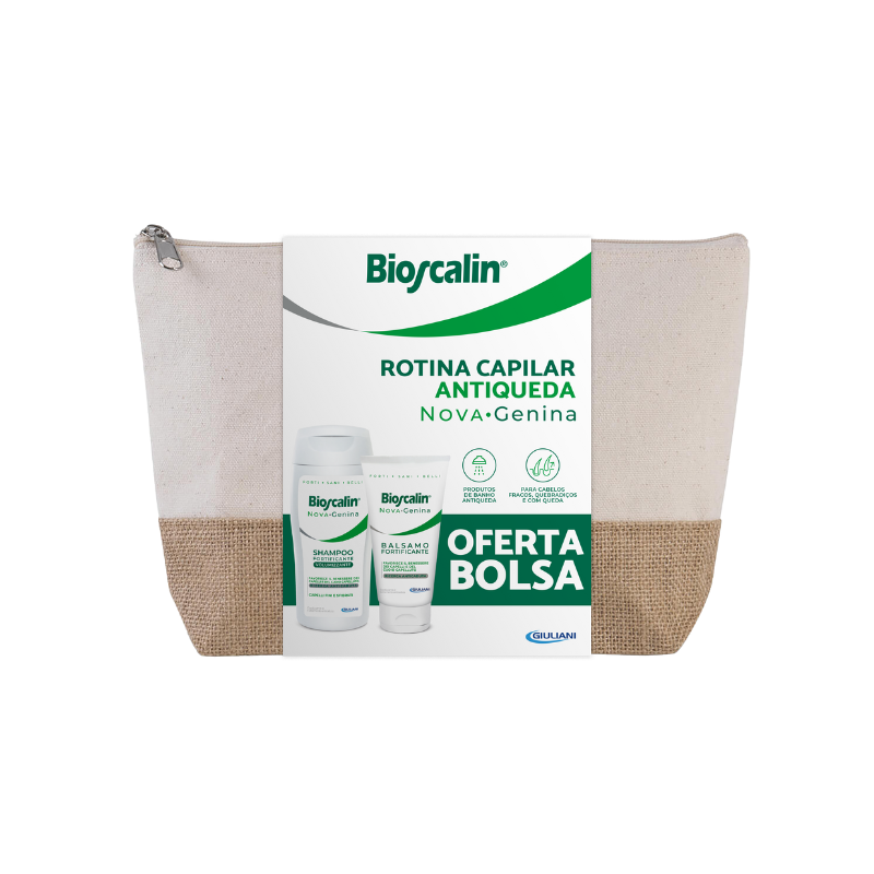 Bioscalin Nova-Gen Champô + Bálsamo + Bolsa | Volume e Fortalecimento