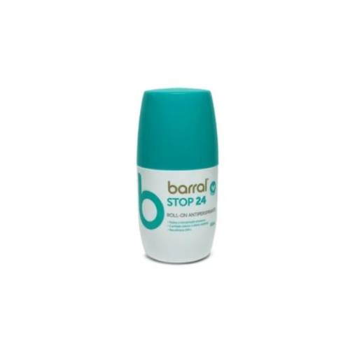 Barral Stop 24 Roll-On 50ml | Antitranspirante para Pele Sensível