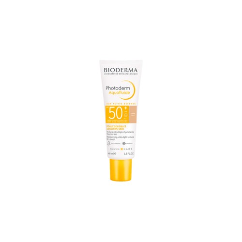 Bioderma Photoderm Aquafluide Cor Clara SPF50+ 40ml | Protetor Solar com Cor