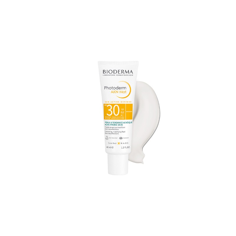 Bioderma Photoderm AKN Fluido Matificante SPF30 40ml | Pele com Acne