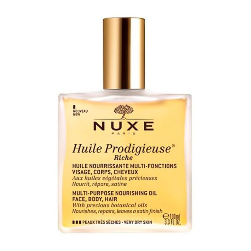 Nuxe Huile Prodigieuse Riche 100ml | Nutrição Intensa