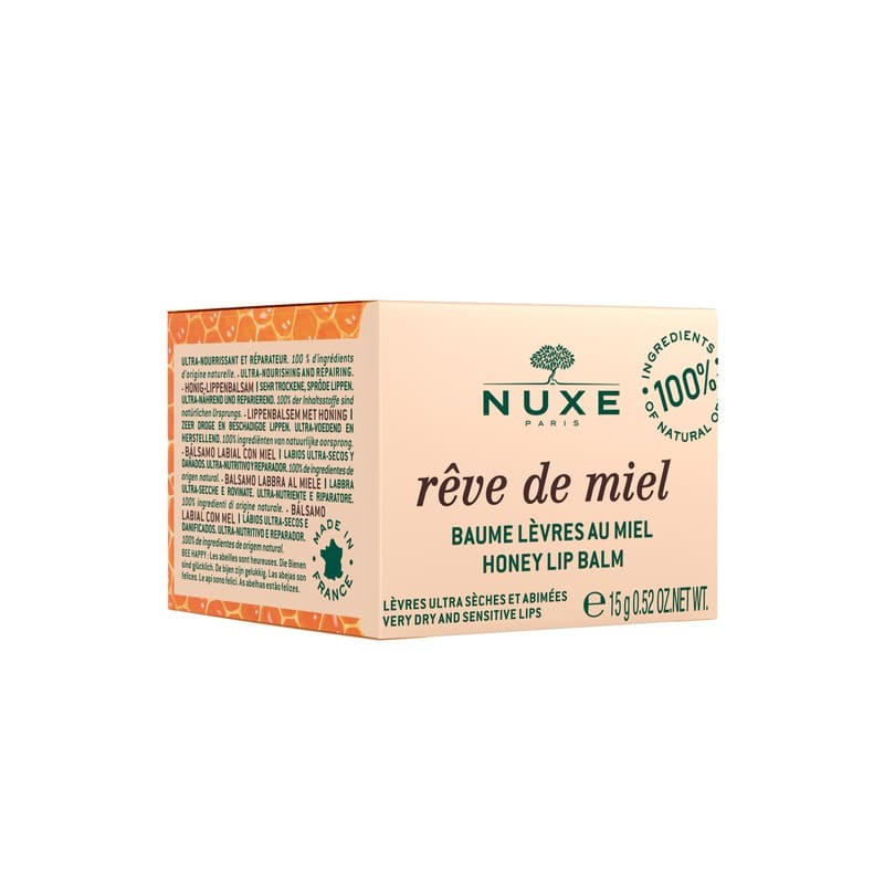 Nuxe Rêve de Miel Bálsamo Labial 15g | Reparador e Nutritivo