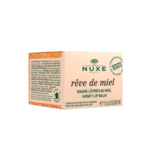 Nuxe Rêve de Miel Bálsamo Labial 15g | Reparador e Nutritivo