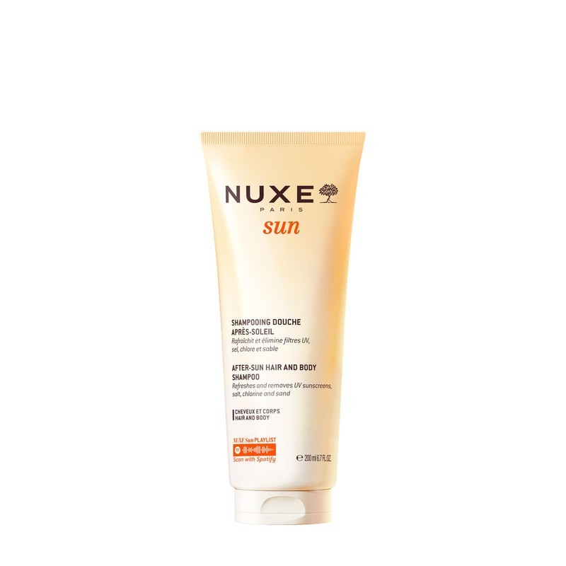 Nuxe Sun Champô-Gel Pós-Solar 200ml | Limpeza Suave Pós-Sol
