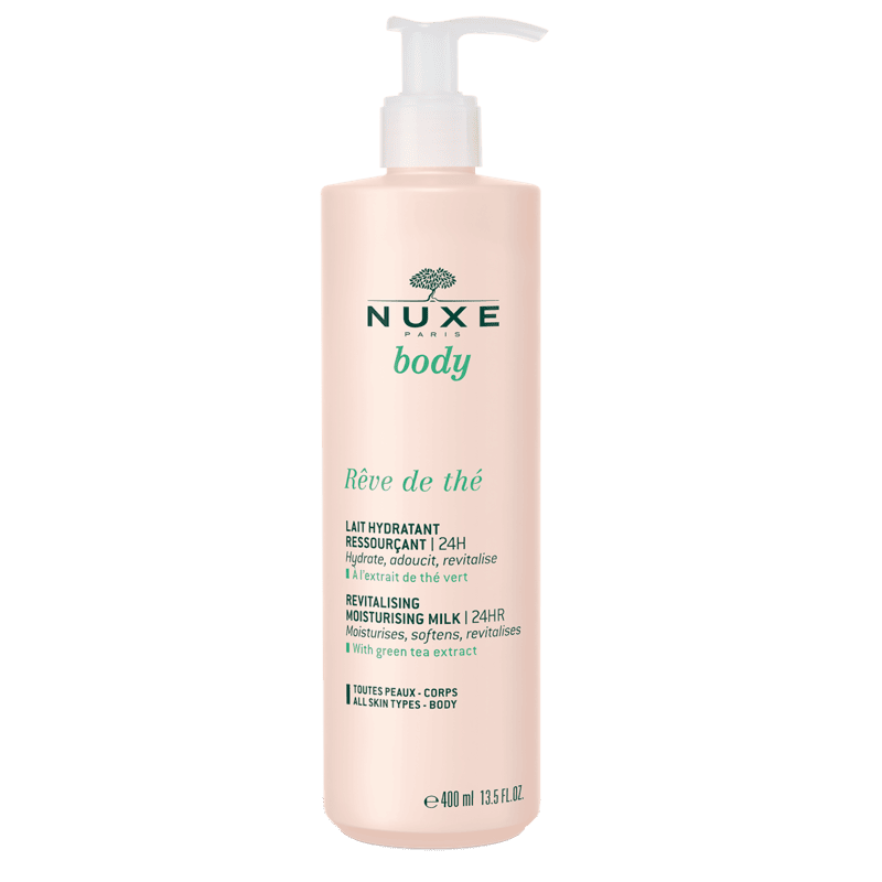 Nuxe Rêve de Thé Leite Corporal 400ml | Hidratação Refrescante