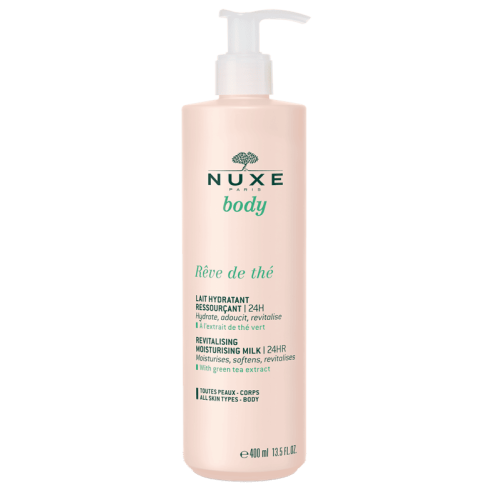 Nuxe Rêve de Thé Leite Corporal 400ml | Hidratação Refrescante