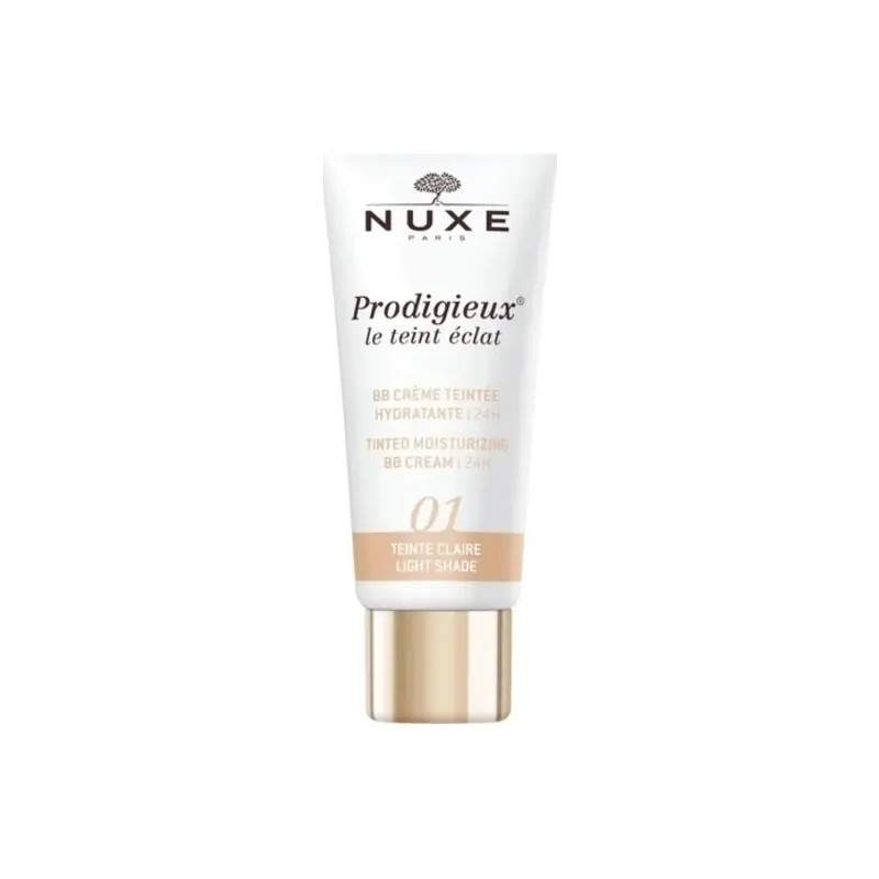 Nuxe BB Cream 01 Claro 30ml | Hidrata e Uniformiza a Tez