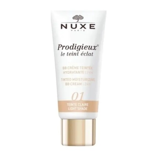 Nuxe BB Cream 01 Claro 30ml | Hidrata e Uniformiza a Tez