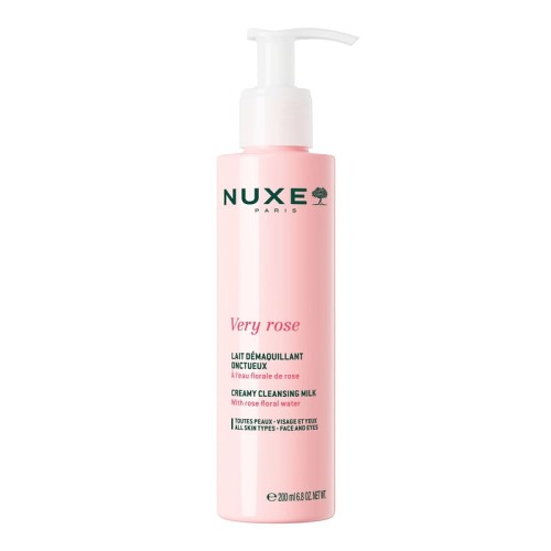 Nuxe Very Rose Leite Demaquilhante 200ml | Limpeza Suave