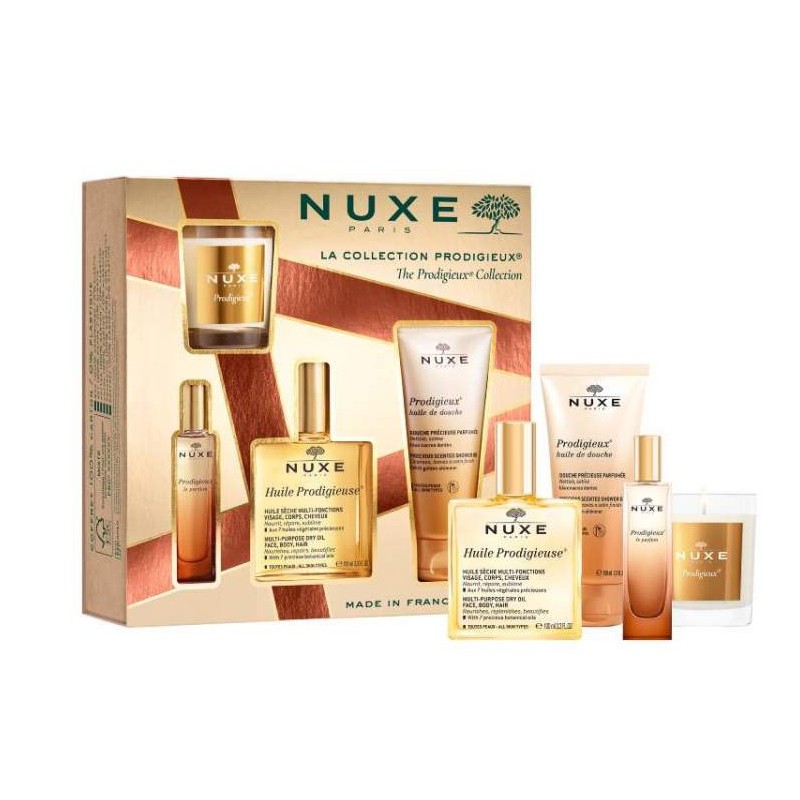 Nuxe Coffret Huile Prodigieuse 2023 | Beleza Multifunções