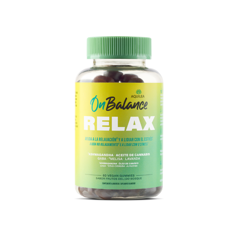 Aquilea OnBalance Relax Gomas Frutos Silvestres 60 Unidades | Pharmacaring