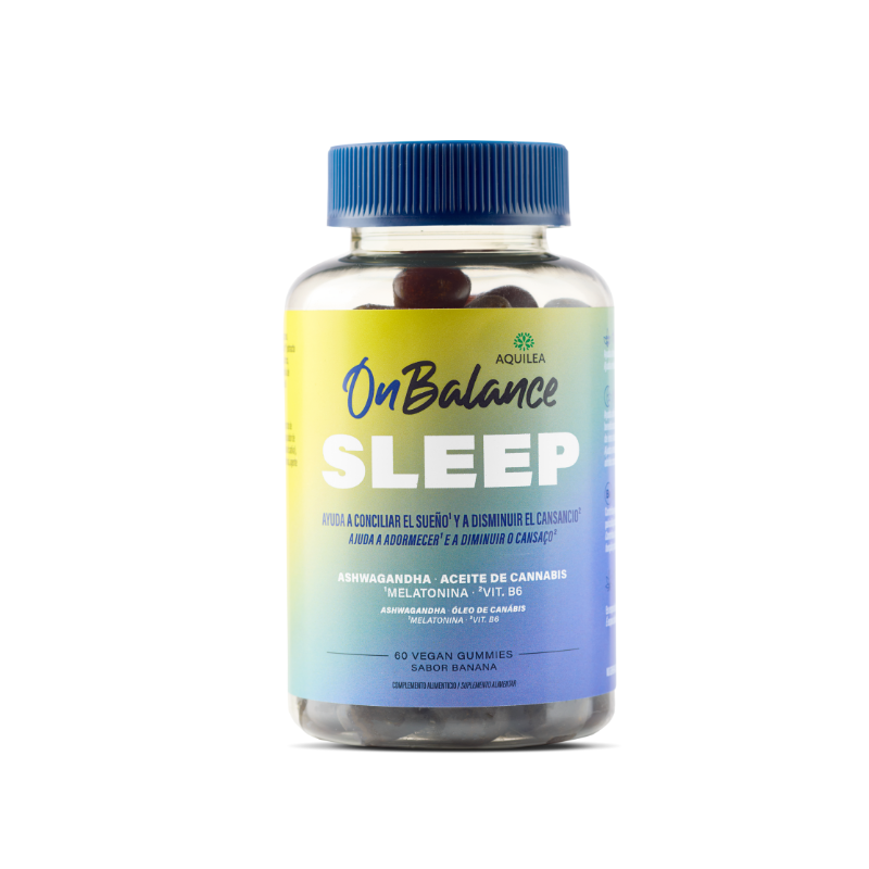 Aquilea OnBalance Sleep Gomas Banana 60 Unidades | Pharmacaring